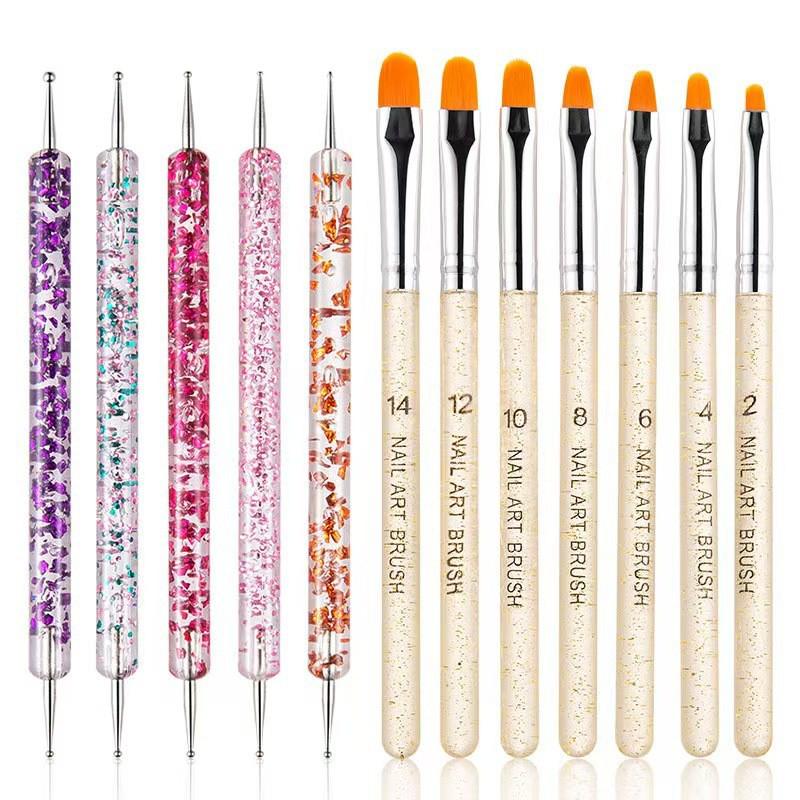 31-Piece and 32-Piece Nail Art Brush Sets - Comprehensive Tool Kit