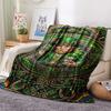 1 Stück St. Patrick's Day Motiv Flanelldecke, Hohe Qualität, Bequem für alle Jahreszeiten, Heimdekoration, Wärme und Komfort, Perfekt für Weihnachtsgeschenke W71