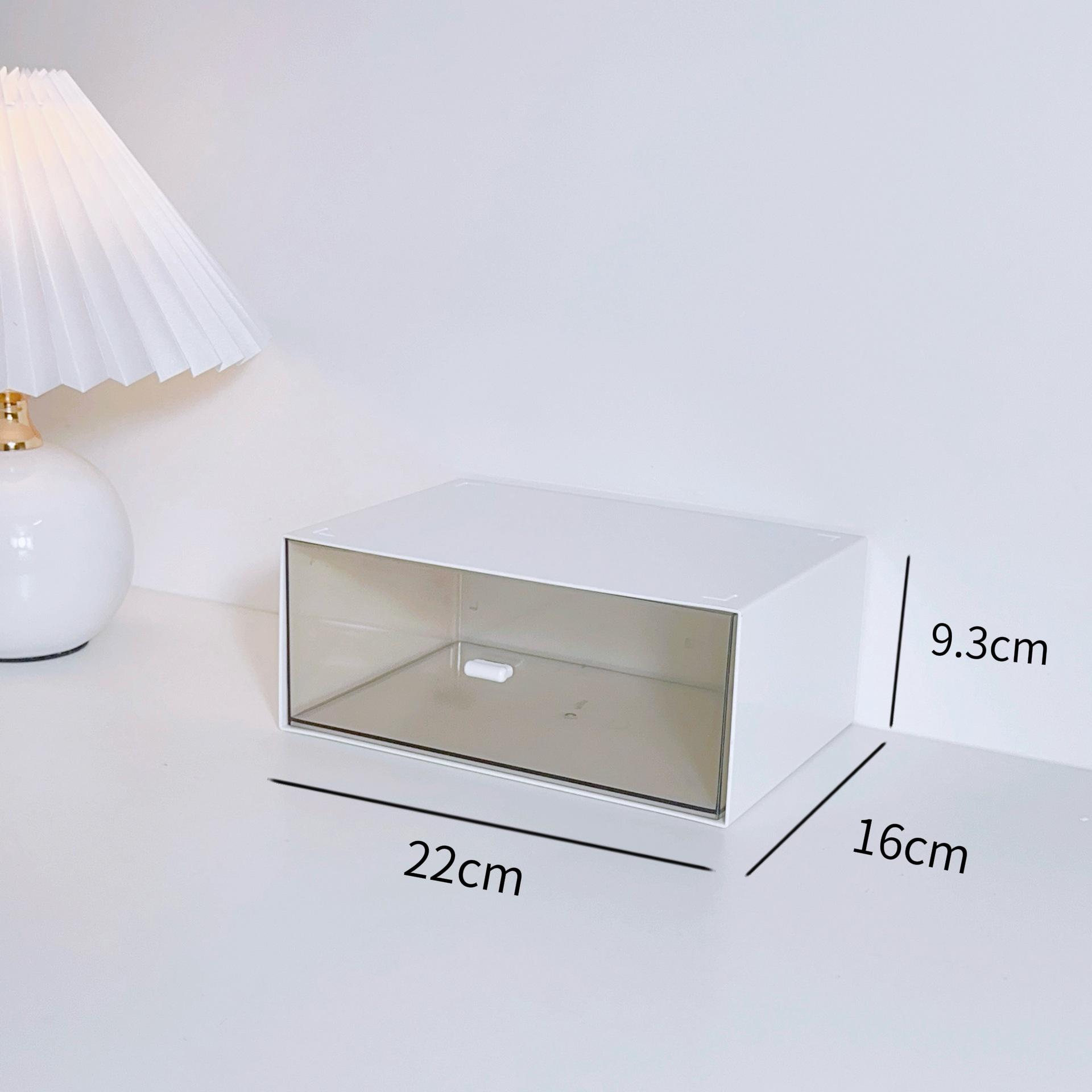 Acrylic Desktop Drawer Storage Box for Stationery & Cosmetics