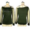 2024 Women's Casual Round Neck Long-Sleeve Loose Fit Graphic T-Shirt