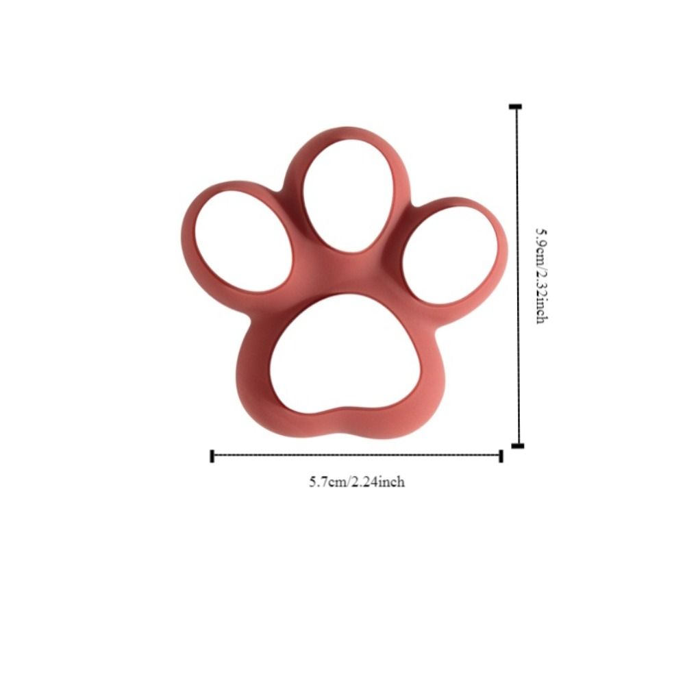 Cat Claw Cartoon Silicone Cabinet Knobs Soft Cute Dresser Furniture Door Knobs Anti-Collision Mini Drawer Pulls Handles Cupboard