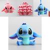 Adorable 2 Kinds Lilo And Stitch Plush Toy Hanging Key Chain Hanger Doll Mini Pendant