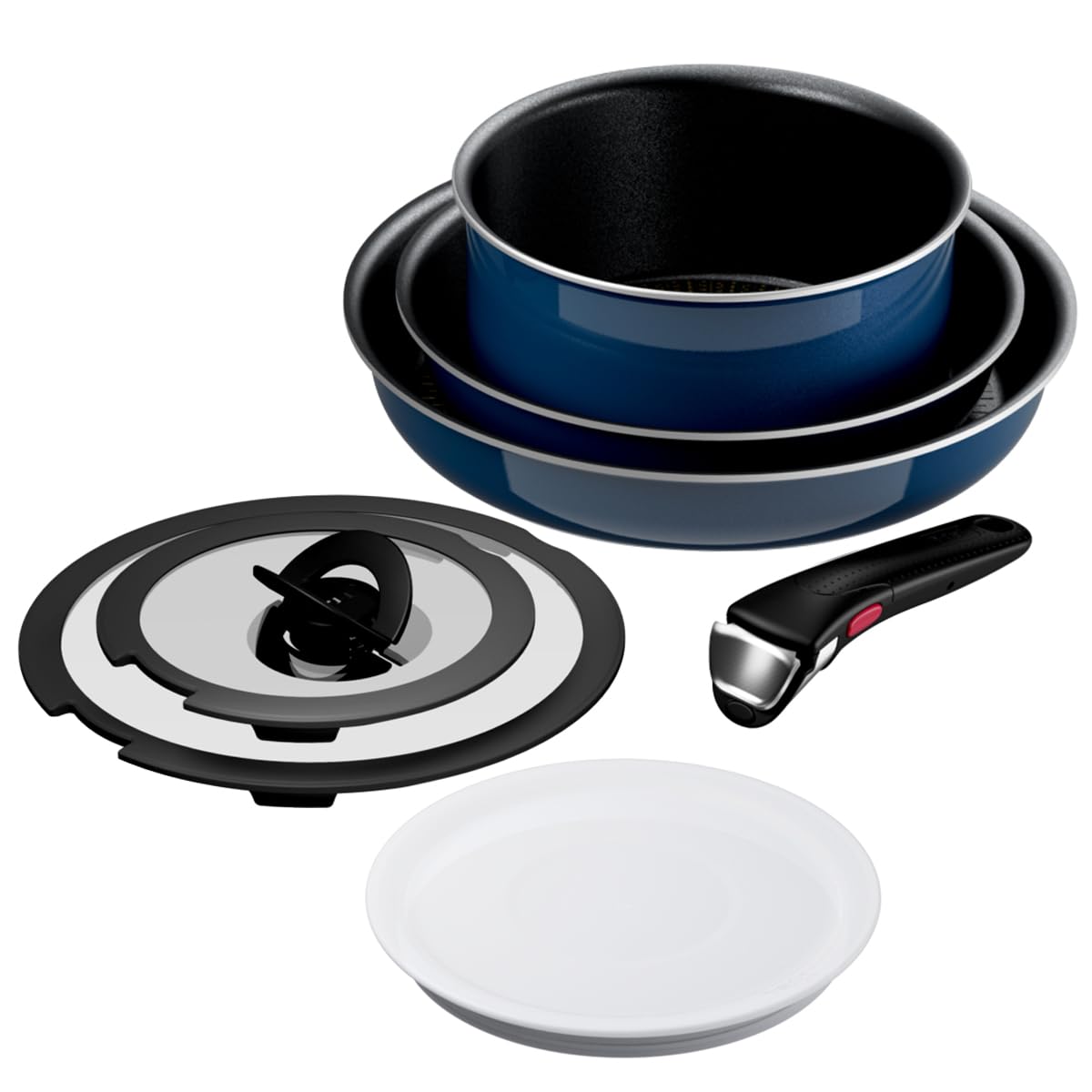 

Набор сковород T-fal из 7 предметов, Ingenio Neo, Royal Blue Intense, L43794, только для прямого нагрева (не индукция)