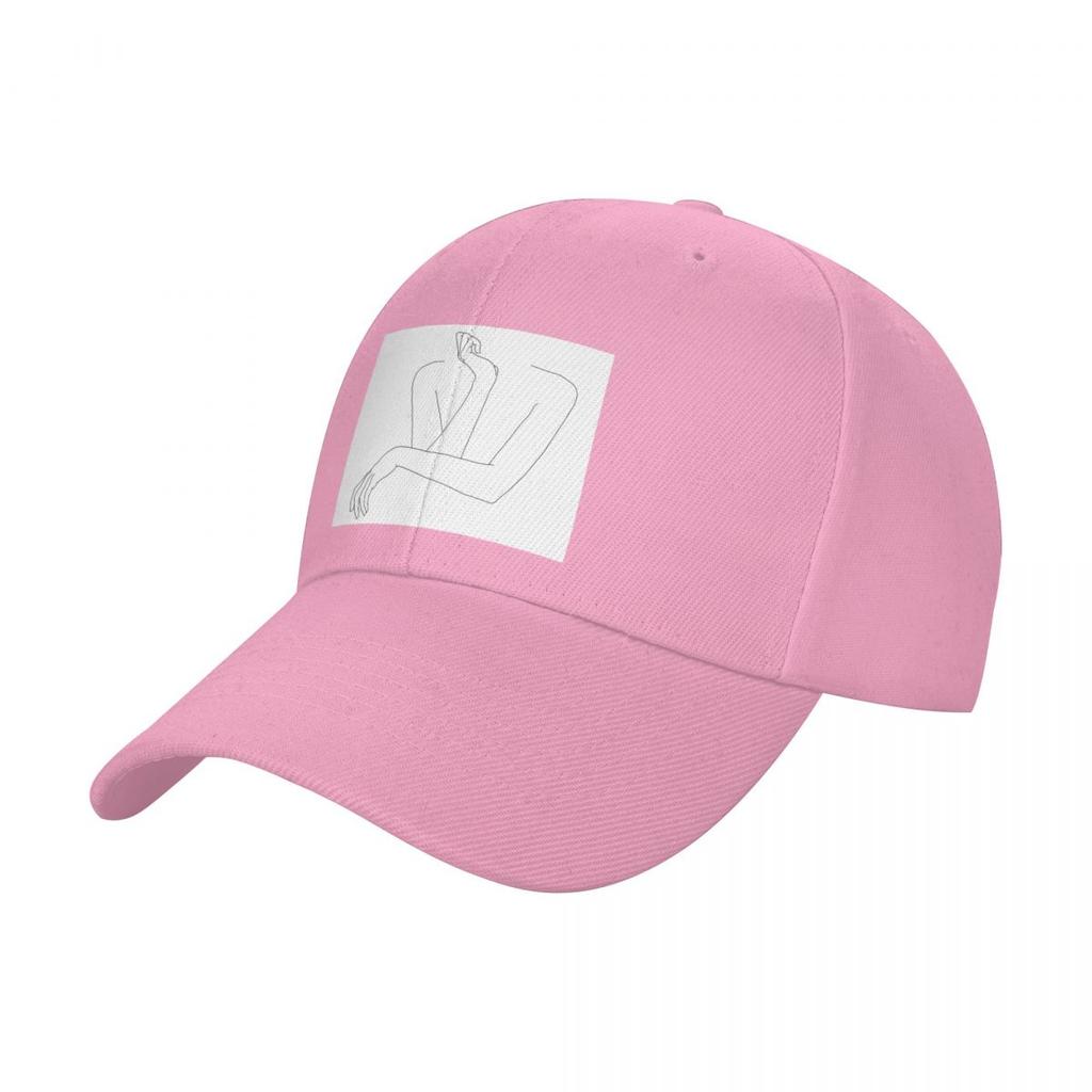 Folded arms line drawing - Anna Baseball Cap custom caps Custom Cap Anime Hat Female Men's
