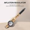 Heliumgasbehållare Ballongpump Regulator Med Tryckmätare Passar G5/8 Ventil