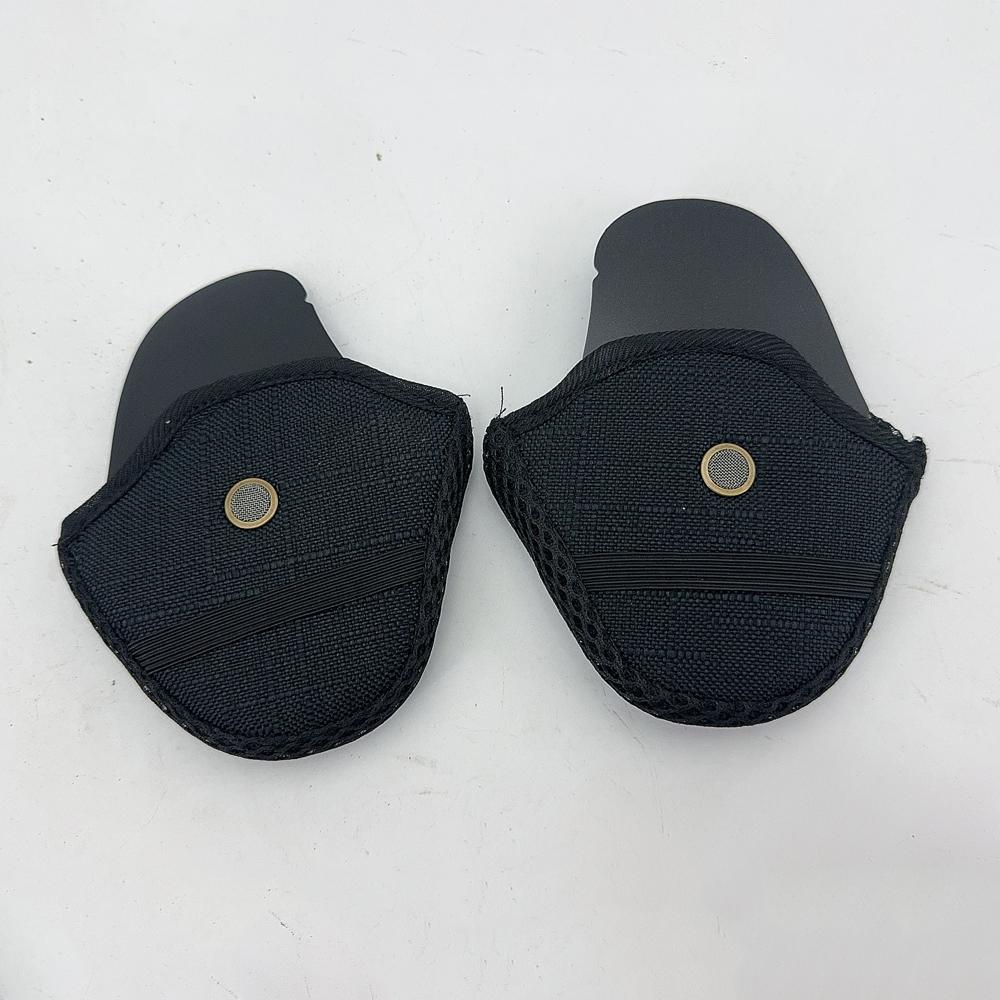 Earmuffs, Fully Enclosing Ear Warmers Suitable for All Helmets, Black