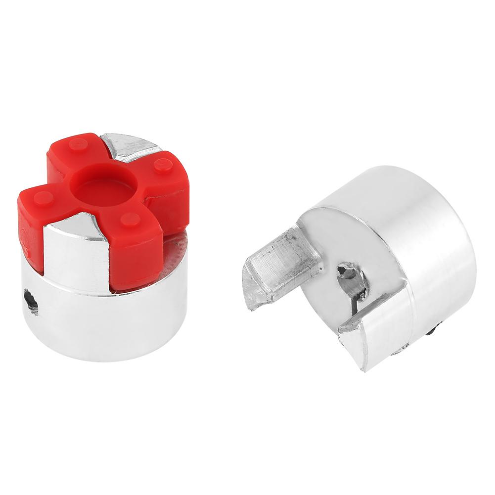 Flexible Spider Shaft Coupling OD20mm X L25mm CNC Stepper Motor Coupler Connector