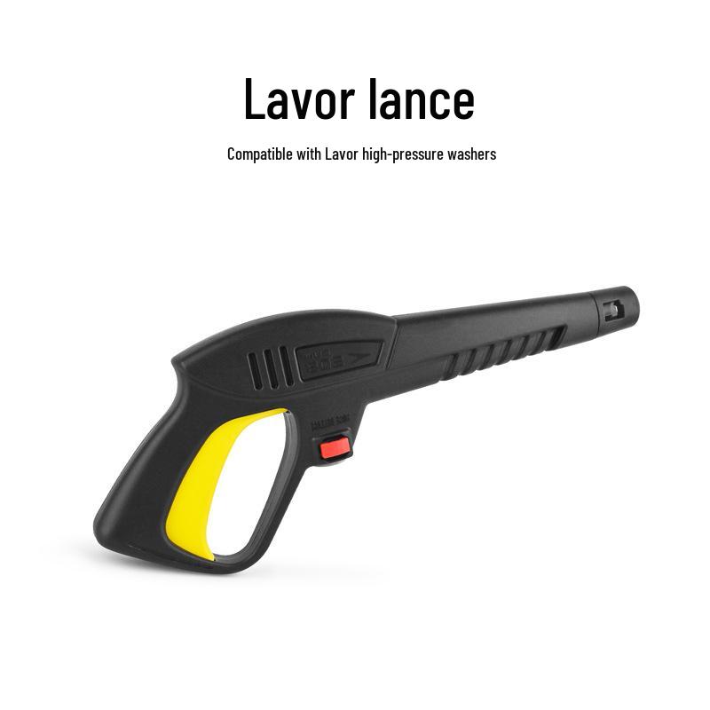 High-Pressure Water Gun for Lavor Series with Spray Lance and Head Set Water Gun