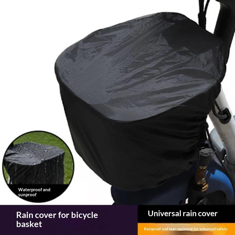 Waterproof Bicycle Front Basket Liner Rain Cover,Bike Basket Cover Basket Liner For Tricycles Motorcycles Mountain Bikes