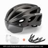 Rockbros Cycling Helmet Restraint Goggles Mountain Bike Helmet Helmet Integrated Molding Men's and Women's Equipment