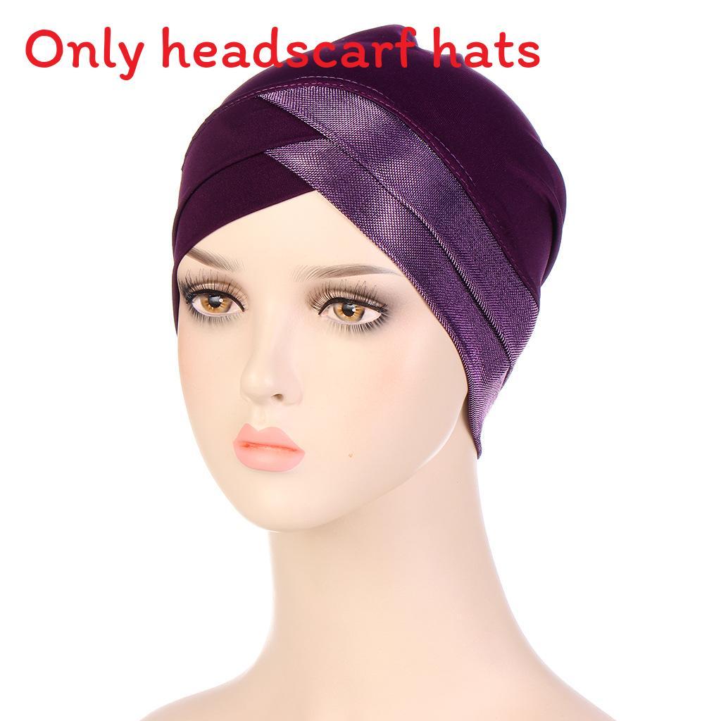 Knitted Turban Cap With Cross Front Style For Women Summer Winter Fashion