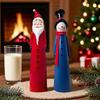 Creative Santa Claus Desktop Decor Set Christmas Holiday Atmosphere Decoration Home Craft Santa Claus Ornament Collection