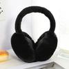 Solid Color Soft Plush Ear Warmer Winter Warm Earmuffs Fashion Ear Cover Outdoor Cold Protection Ear-Muffs Folding Earflap