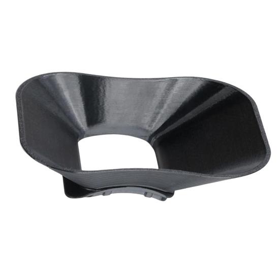 1/2Pcs Anti-Splash Flow Hood for Ninja Slushy Machine FS301 FS300 3D Printed Plastic Liquid Guide Cover Slushie Maker Machine Accessories