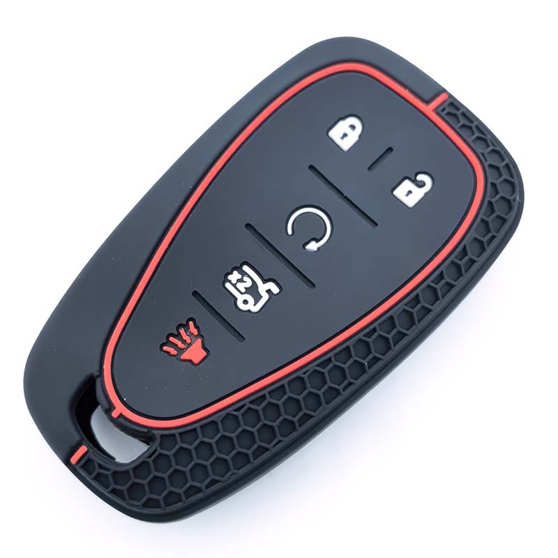 New 5Button Silicone Car Remote Key Case Fob Shell For Chevrolet Chevy Camaro Cruze Malibu Equinox Onix Spark Sonic Volt Protect