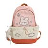Schoolbag Cartoon Graffiti College Wind Dot Student Large Capacity Pain Bag Casual Japanese Tide Fashion Girl Versatile Backpack