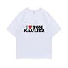 Camiseta com Estampa Gráfica Rock Band Tokio Hotel Kaulitz Moda Punk Manga Curta Casual Hip Hop Streetwear Tamanho Plus Camiseta Feminina