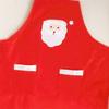 Christmas Apron with 2 Pockets Cooking Aprons Kitchen Apron Waitress Apron Santa Apron for Restaurant