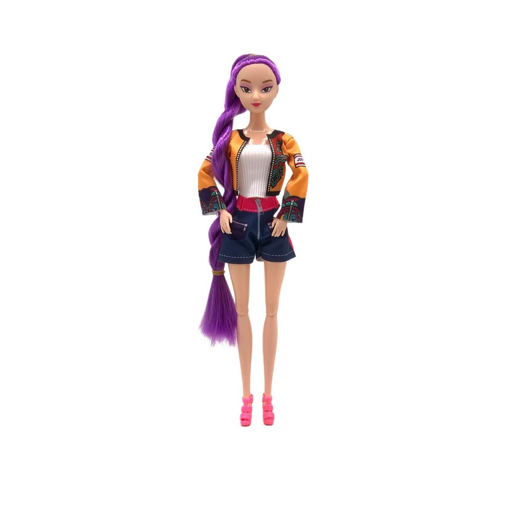 30cm Prinzessinnenpuppe Rumi Mira Zoey Exquisite Actionfigur DIY Spielzeug Premium Kunststoffmodell Perfekte Sammlung und Geschenk für Mädchen