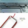 For Jeep Hood Vents Cover Trim Decor Cover for Jeep Wrangler JL JT Accessories C