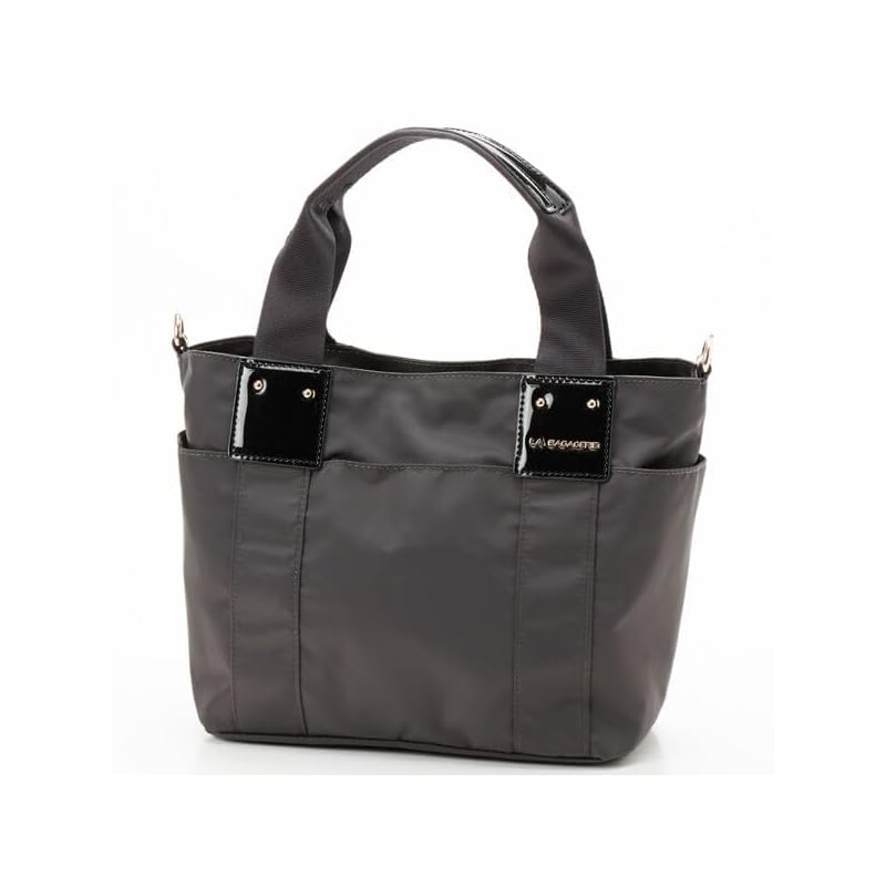 [Rubaga Jerry] tote bag 2WAY nylon mini tote Gray(11)