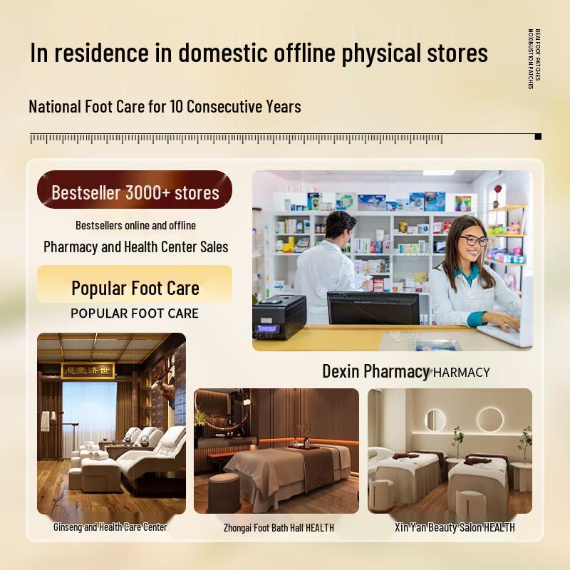 Mugwort Detox Warm Foot Patches