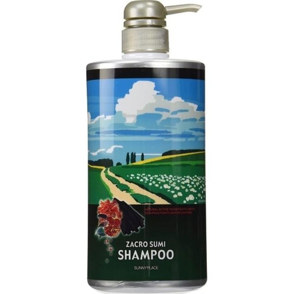 Sunny Place Zacro Sumi Carbonated Shampoo 500ml  800ml  Refill 800ml