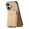 Cross-border iPhone 17 Pro Max Drop-proof Magnetic Case with Card Holder Sleeve