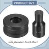 Hole Punch Die 40CR Steel Construction Industrial Round Metalworking Replacement