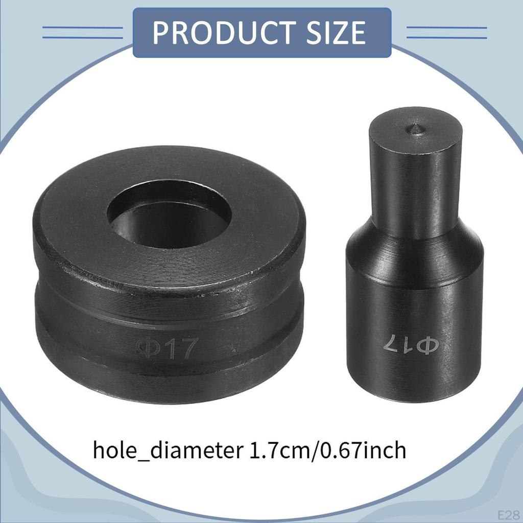 Hole Punch Die 40CR Steel Construction Industrial Round Metalworking Replacement