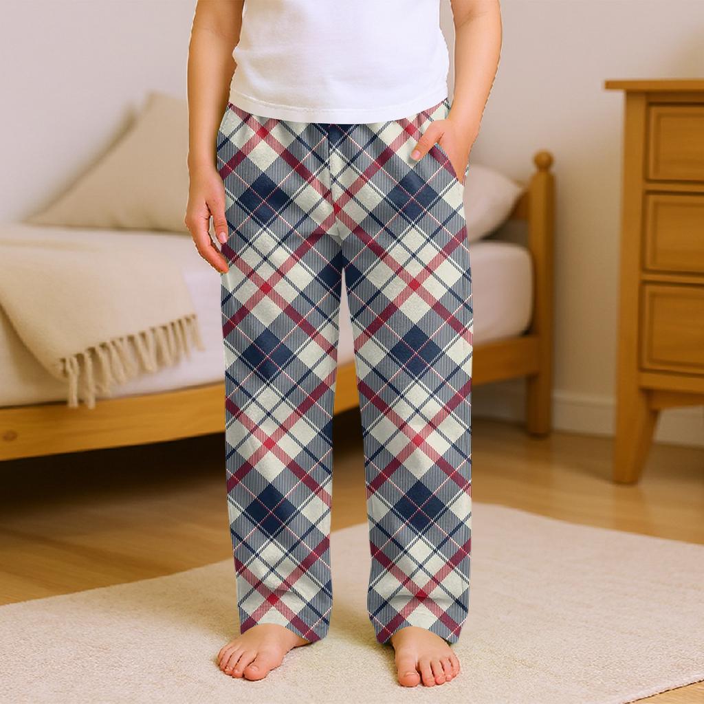 Fashionable Children's Versatile Color Pocket Casual Pants