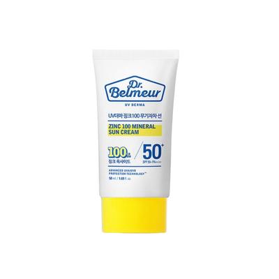 Dr. Belmeur UV Derma Mineral Sun Cream SPF48 PA+++ 50ml (3 Επιλογές)
