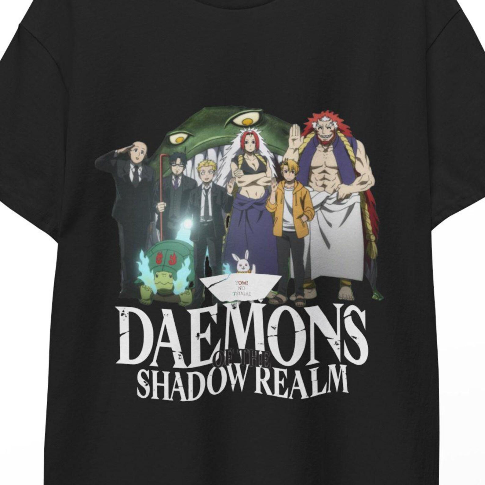Yomi no Tsugai Inspired Shirt, Japanese Manga Streetwear Gift for Fans Style Collector Manga Style, Daemons of the Shadow Realm style!!! L