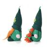 Patricks Day Decoration,Patricks Day Plush Gnomes Handmade Tomte Patricks Day Decorations for Home Office Table Ornament