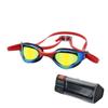 New High-definition electroplated silicone swimming goggles Waterproof and anti-fog adult racing goggles
