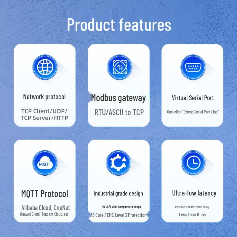MoweStar 16-Port RS485 to Ethernet Serial Server