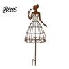 Romantic Plant Stand for Climbing Flowers Vintage Lady Garden Trellis Stake Rustic Art Decor Yard Elegant Woman Silhouette Artistic Female