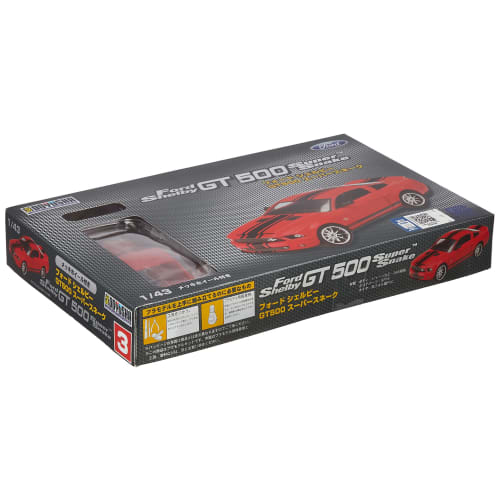 Doyusha 1/43 Scale Excellent Plastic Model Car Series No. 3 Ford Shelby GT500 Super Snake Pre-painted Plastic Model