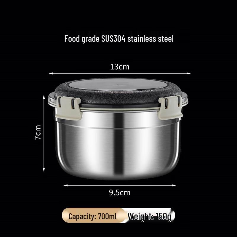 Lainuo 304 Stainless Steel Food Storage Container Set