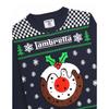 Lambretta Mens AW25 Target Christmas Jumper