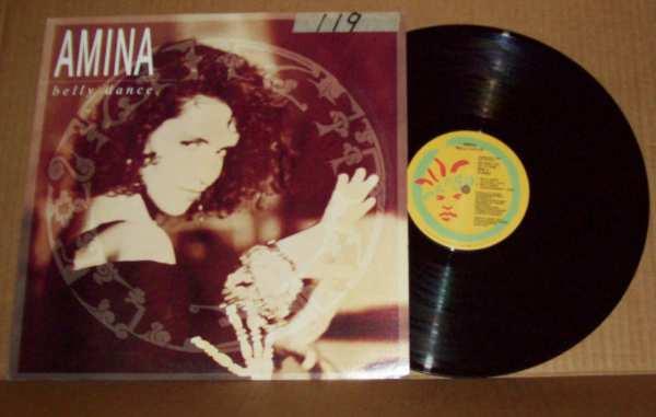

12inch Record AMINA - Belly Dance 5378451 Mango 1990 US Dance & Electronica Used