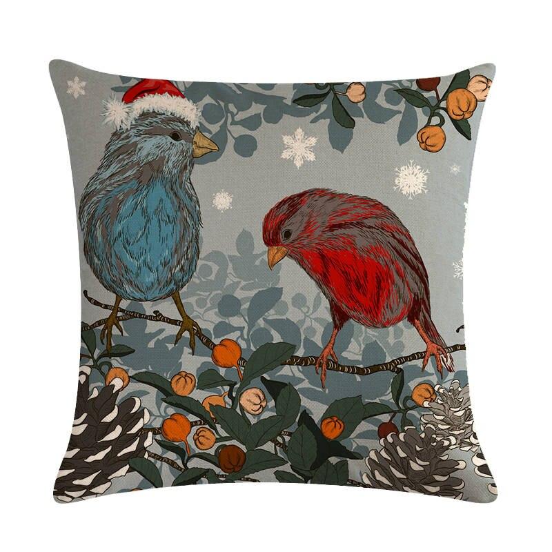 decorative bird throw pillows