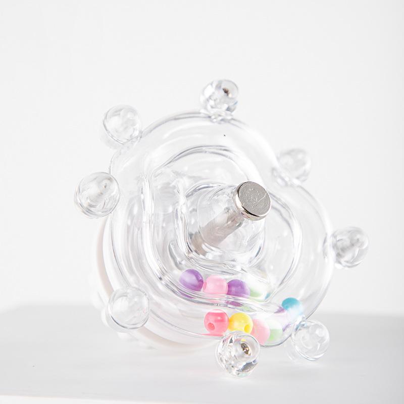 De Toy for Parrot, Unique Rotating Toy To Help Animals Release Excess Energy, Made of Safe Materials, I6r6 Non-scratch Wheel