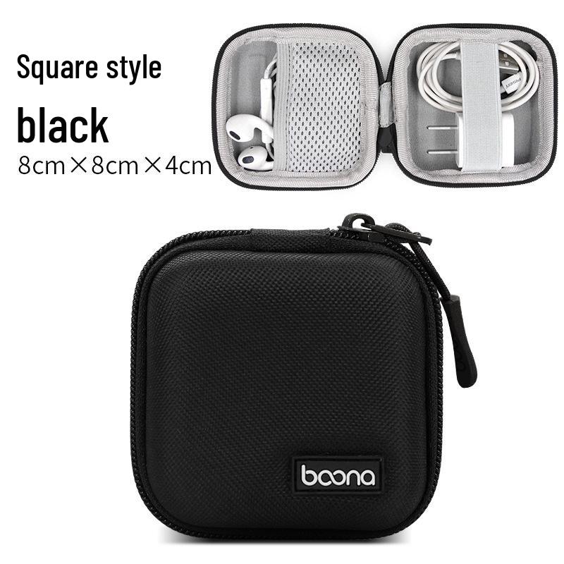 

Headphone Storage & Mobile Charger Organizer - Portable USB Drive & Earphone Protection Case
