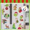 Christmas Magnetic Sticker Decoration Magnetic Reflective Decoration Car Sticker Mailbox Refrigerator Sticker