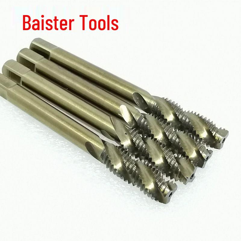Premium Cobalt Spiral Tap Set: M2-M20 Threading, M3-M5, M6-M10, M35, Stainless Steel Compatible