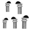 Thru-hull Valves Rsv 316 Stainless Steel Marine Spare Parts Boat Drain Outlet Durable Straight Boats Ships Thru-hull Connection