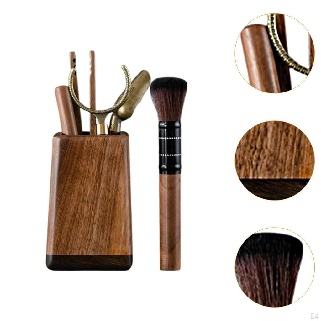 Chinese Kung Fu Tea Set ,Tea Ceremony Accessories, Desktop Holder Art Utensils for