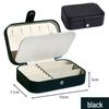 Portable PU Jewelry Box for Earrings, Necklaces, and Rings