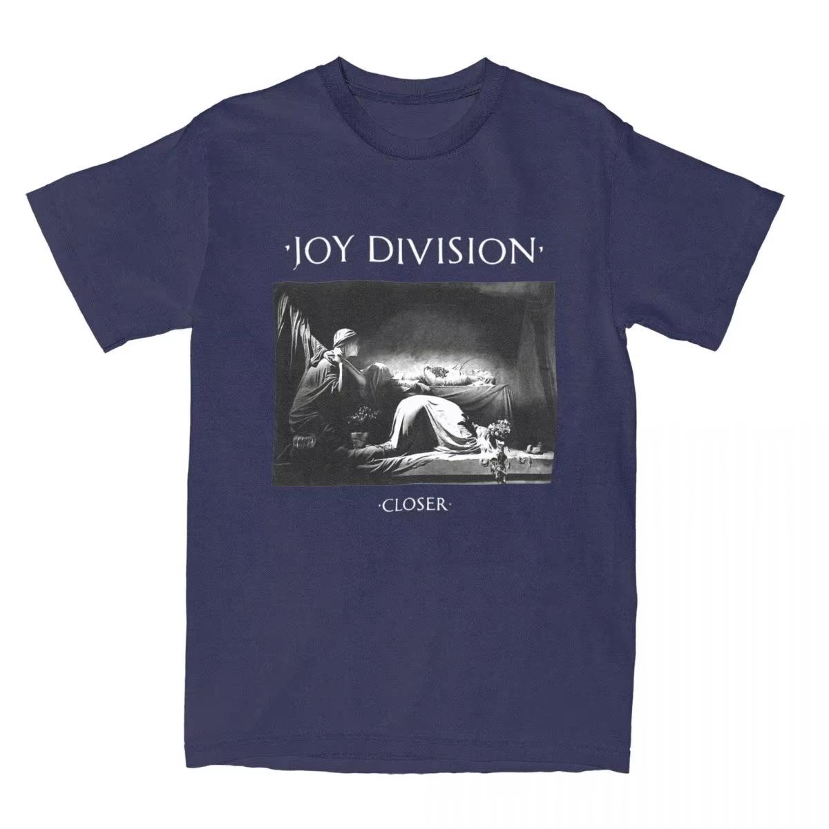 

Мужская футболка Closer Joy Division, музыкальная группа, 100% хлопок, топы, новинка, футболки с коротким рукавом и круглым воротом, идея для подарка, футболки XL